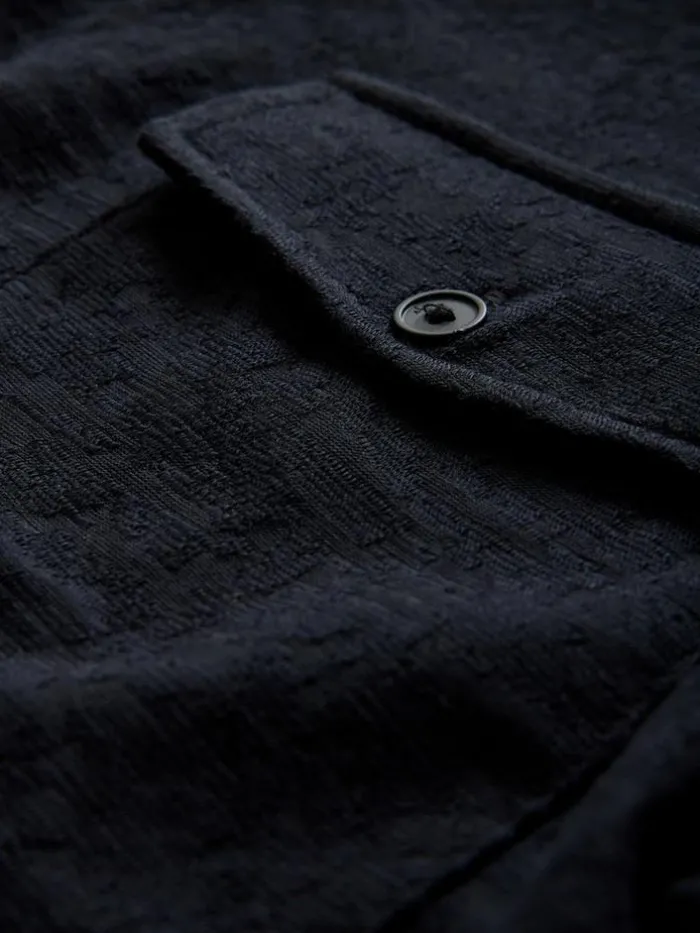 New John Varvatos ABUJA WESTERN SHIRT BLACK