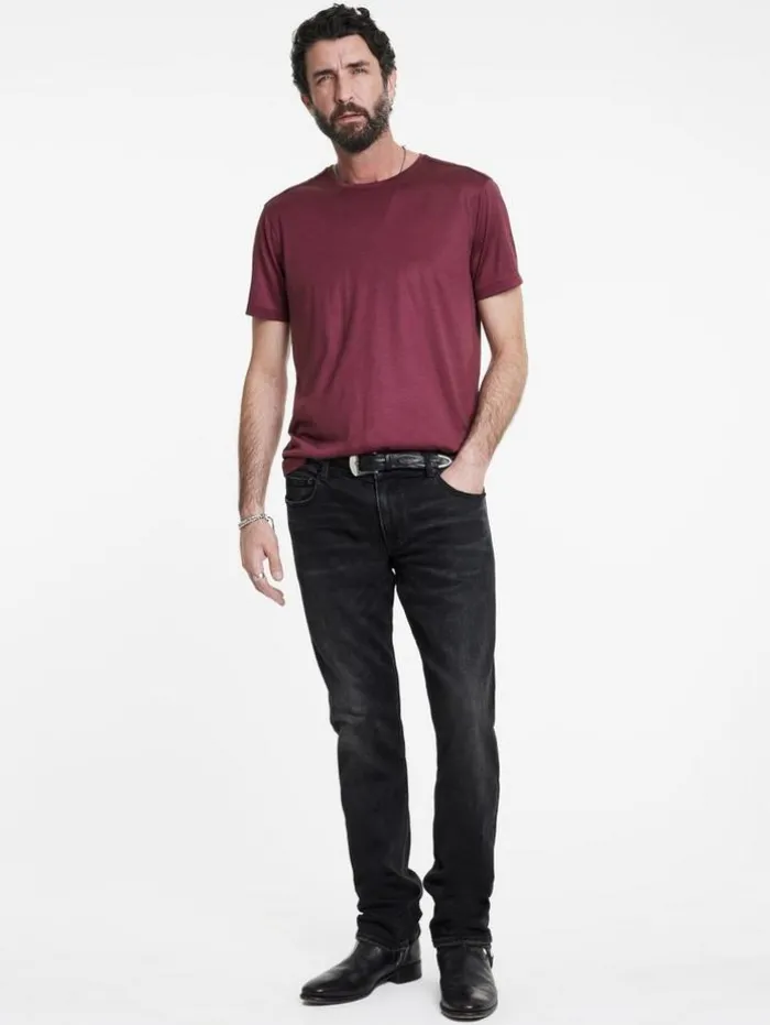 Discount John Varvatos AMATO CREW PLUM