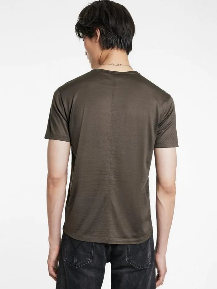 New John Varvatos AMATO CREW CHOCOLATE