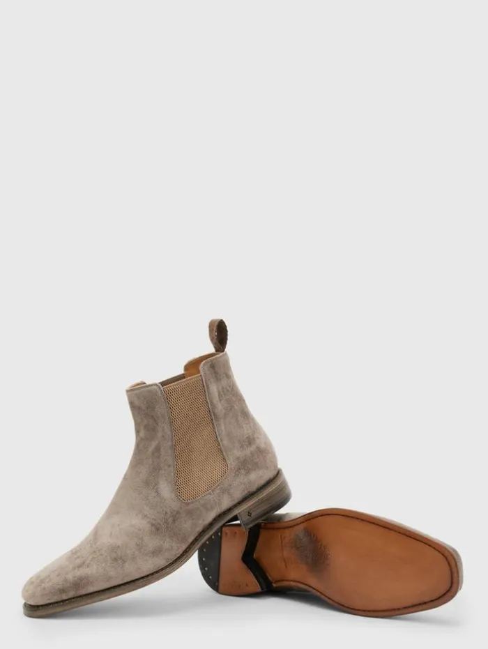 Fashion John Varvatos AMSTERDAM CHELSEA BOOT CHARCOAL