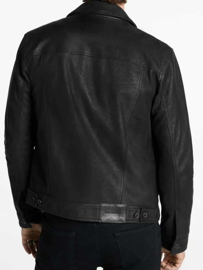 Outlet John Varvatos ANDREW TRUCKER BLACK