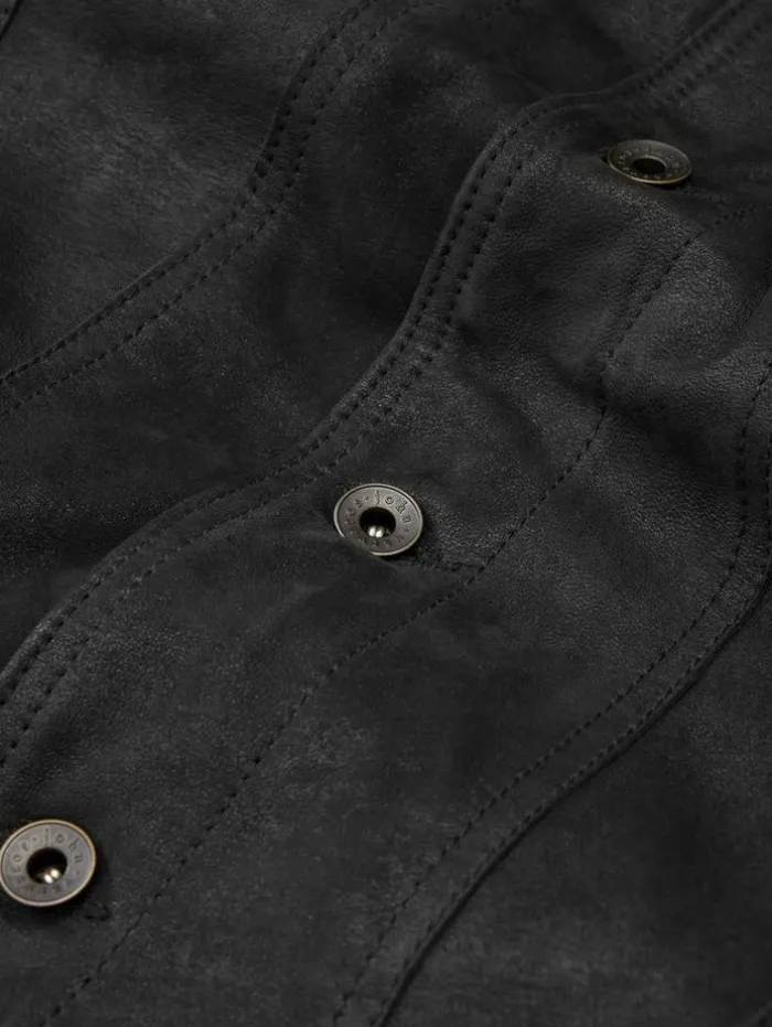 Outlet John Varvatos ANDREW TRUCKER BLACK