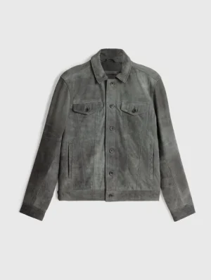 Cheap John Varvatos ANDREW TRUCKER JACKET GREYSTONE