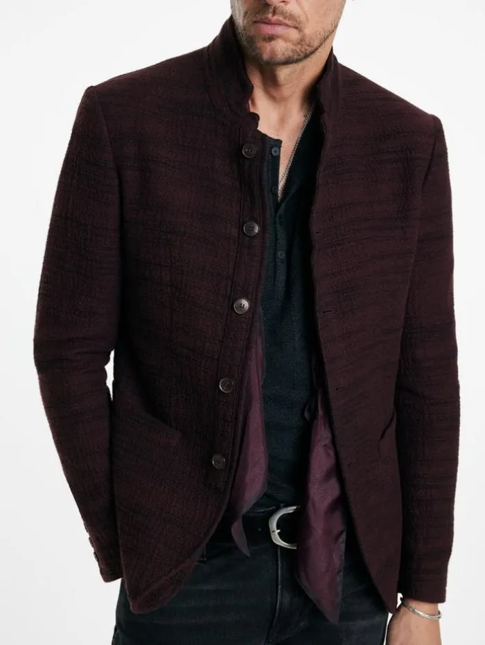 Fashion John Varvatos ANSON JACKET DARKPLUM