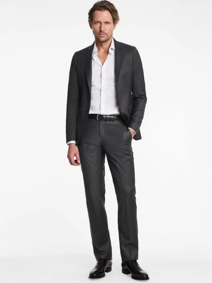 Best John Varvatos AUSTIN DRESS PANTS CARBONGREY