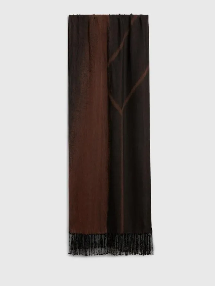 Outlet John Varvatos BARBEY SCARF COPPER