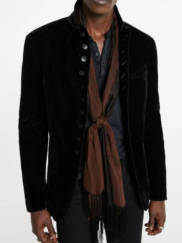 Outlet John Varvatos BARBEY SCARF COPPER