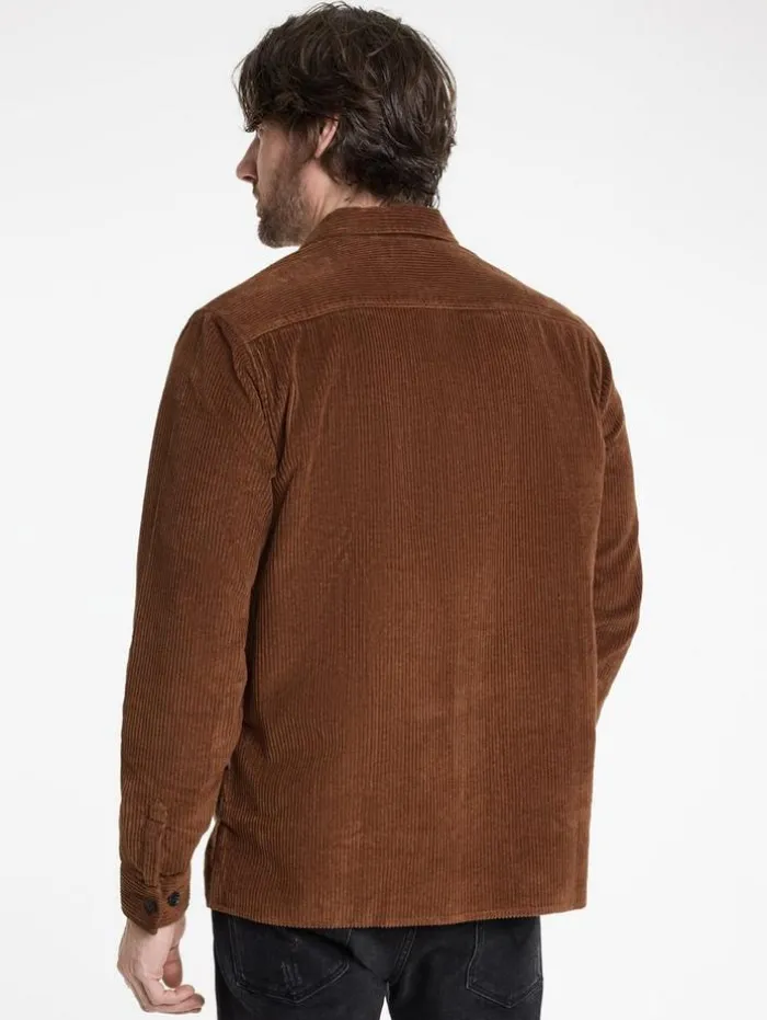 Store John Varvatos BAUER OVERSHIRT CHAMOIS