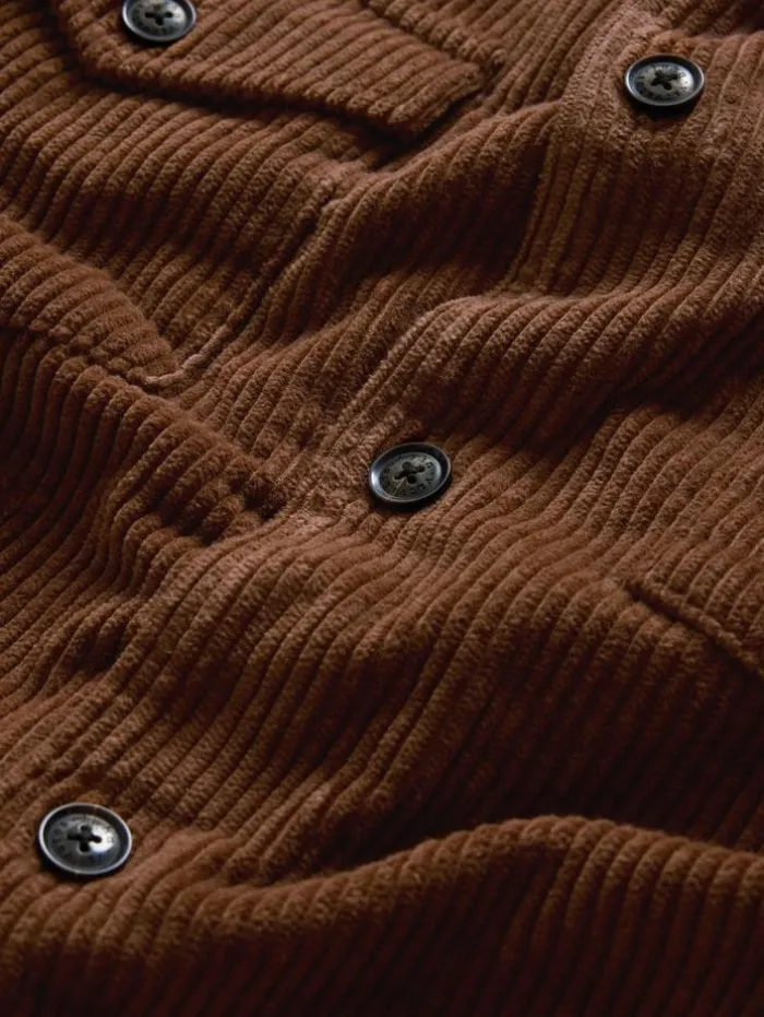 Store John Varvatos BAUER OVERSHIRT CHAMOIS