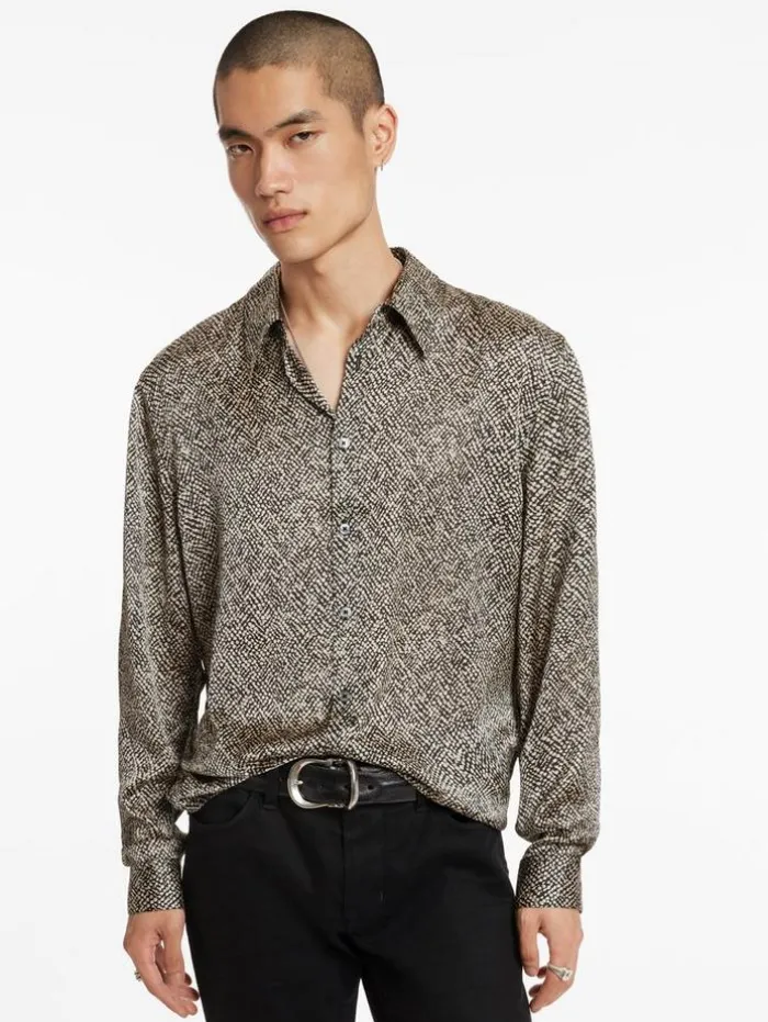 Fashion John Varvatos BETWOOD SHIRT CAMEL