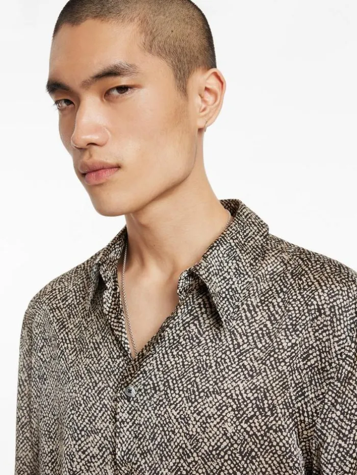 Fashion John Varvatos BETWOOD SHIRT CAMEL