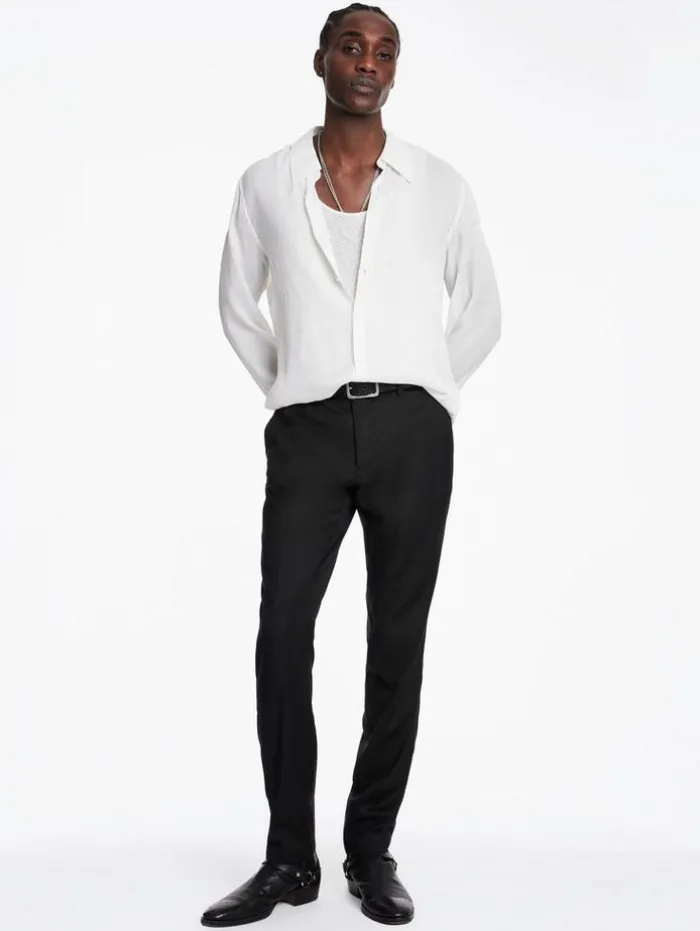 Best John Varvatos BETWOOD SHIRT MACADAMIA