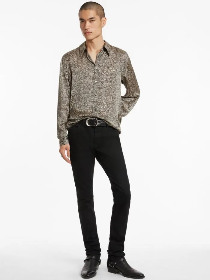 Fashion John Varvatos BETWOOD SHIRT CAMEL
