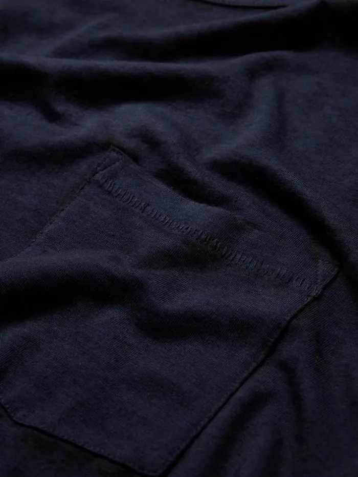 Online John Varvatos BOND BURNOUT T-SHIRT NAVY