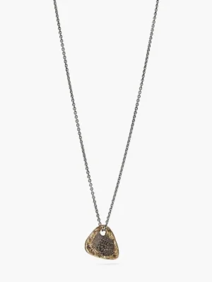 Outlet John Varvatos GUITAR PICK NECKLACE BRASS