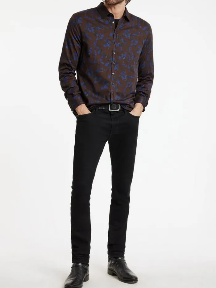 Cheap John Varvatos BUCKS SHIRT CHOCOLATE