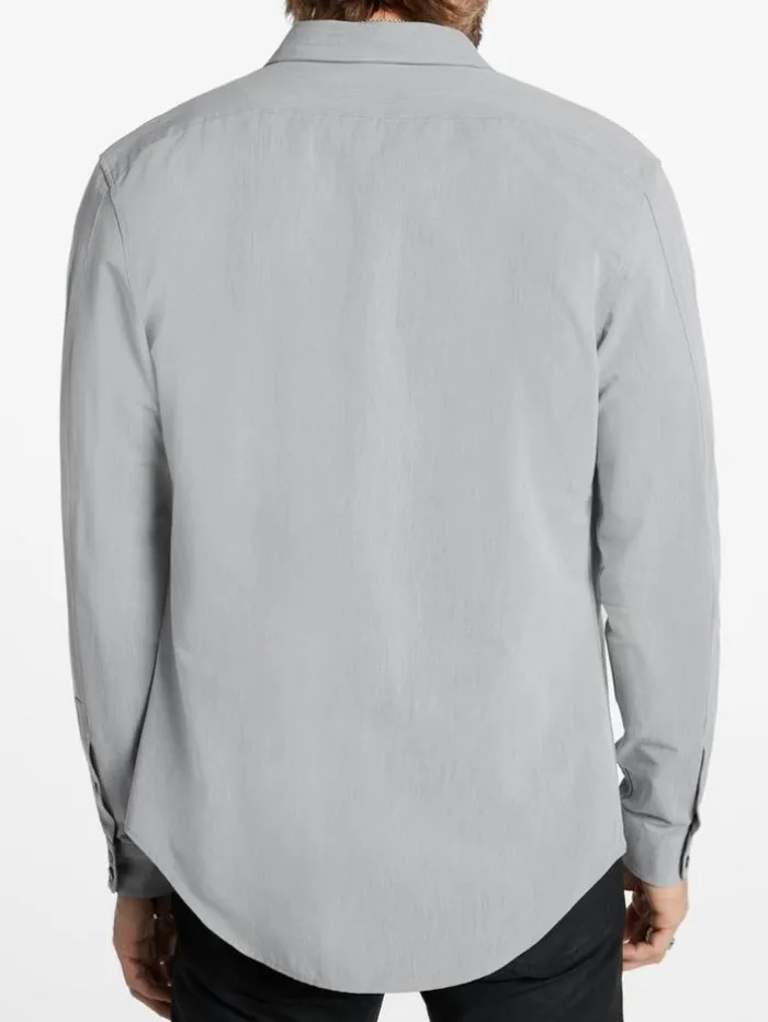 Sale John Varvatos BUCKS SHIRT ASH