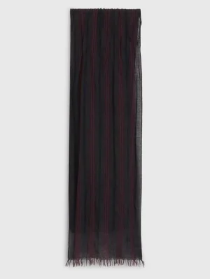 Shop John Varvatos BUEL SCARF CHARCOAL