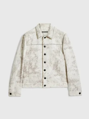 Cheap John Varvatos CARDIN TRUCKER CHINAWHITE