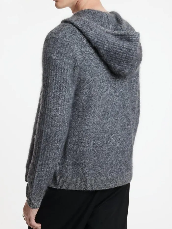 Best John Varvatos CATHERINE HOODIE BLACK/WHITE