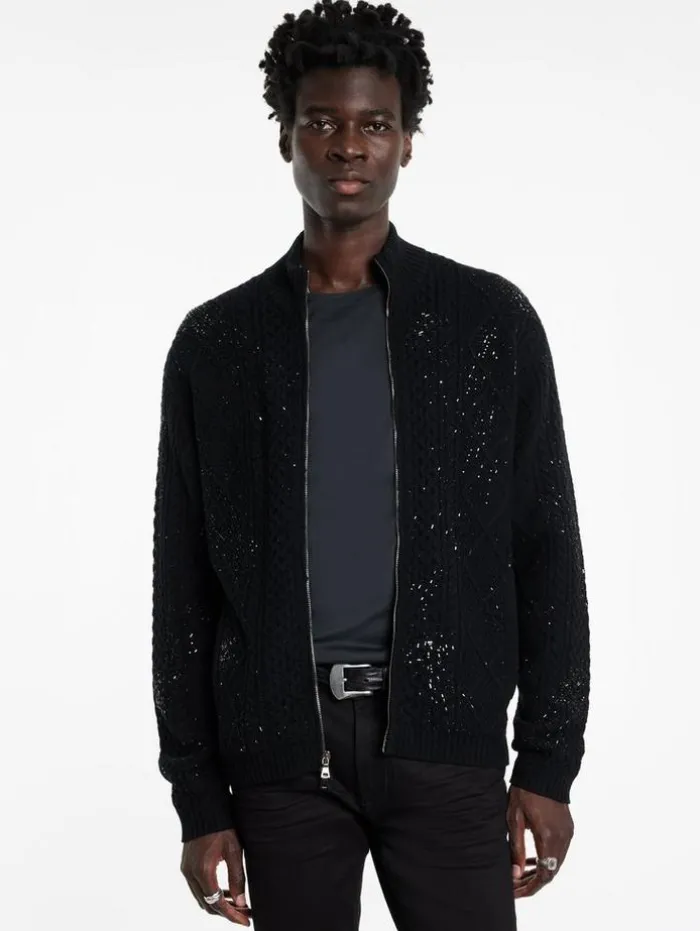 New John Varvatos CELESTE JACKET BLACK