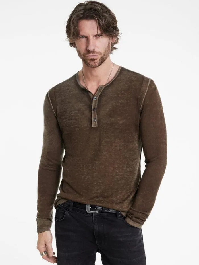 Best Sale John Varvatos CHRISTIE HENLEY CHESTNUT