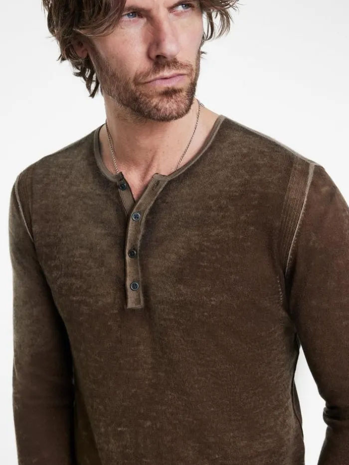 Best Sale John Varvatos CHRISTIE HENLEY CHESTNUT
