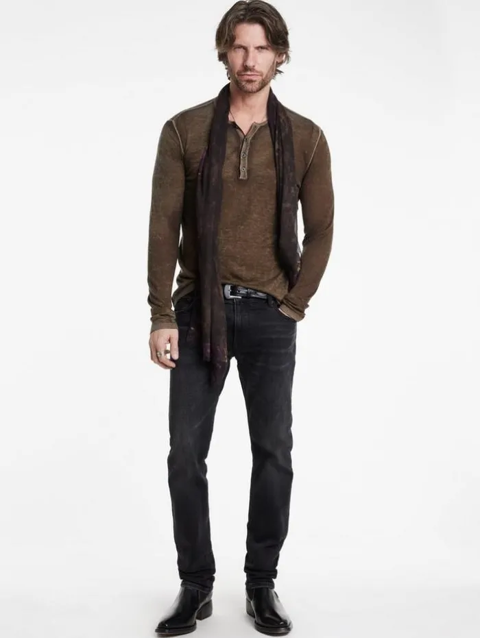Best Sale John Varvatos CHRISTIE HENLEY CHESTNUT