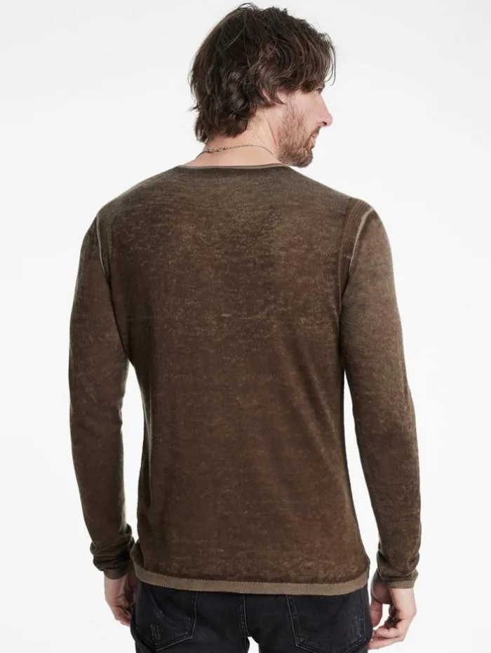 Best Sale John Varvatos CHRISTIE HENLEY CHESTNUT
