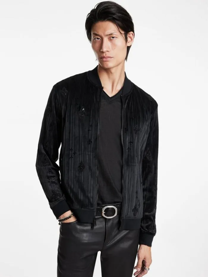 Online John Varvatos CLAVIER BOMBER BLACK