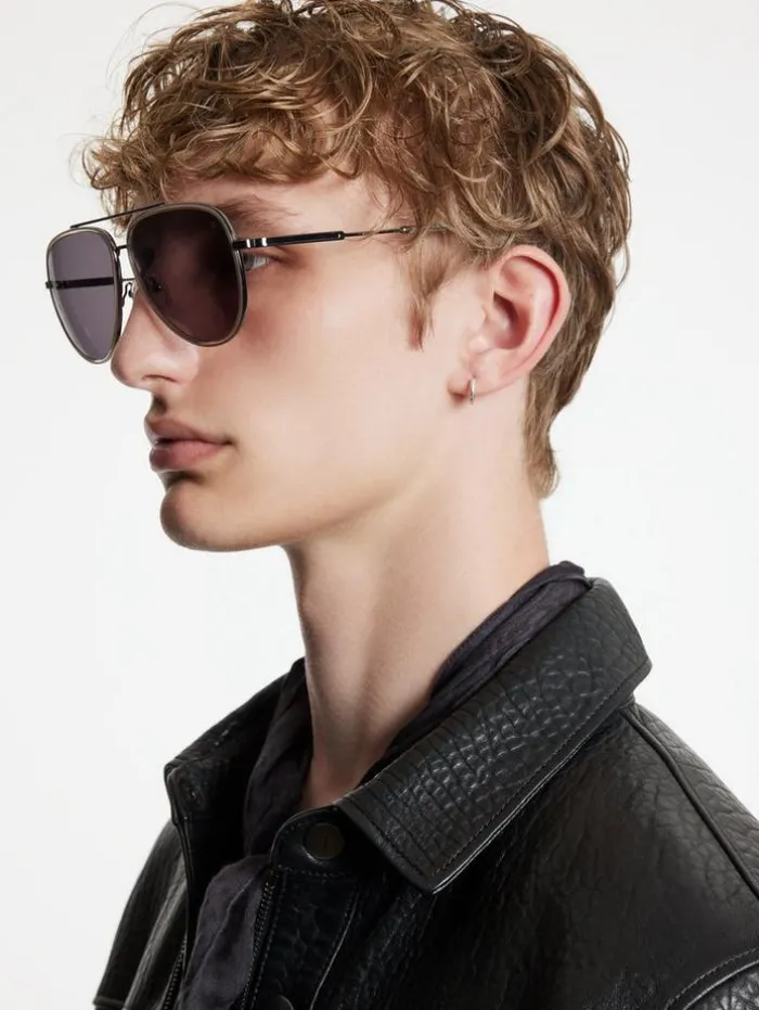 Fashion John Varvatos DALLAS AVIATOR NOCOLOR