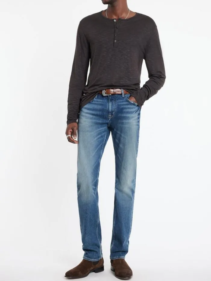Flash Sale John Varvatos DANVILLE HENLEY CHOCOLATE