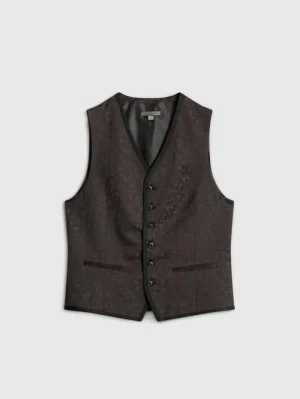 Fashion John Varvatos DAVIE VEST CHARCOALGREY