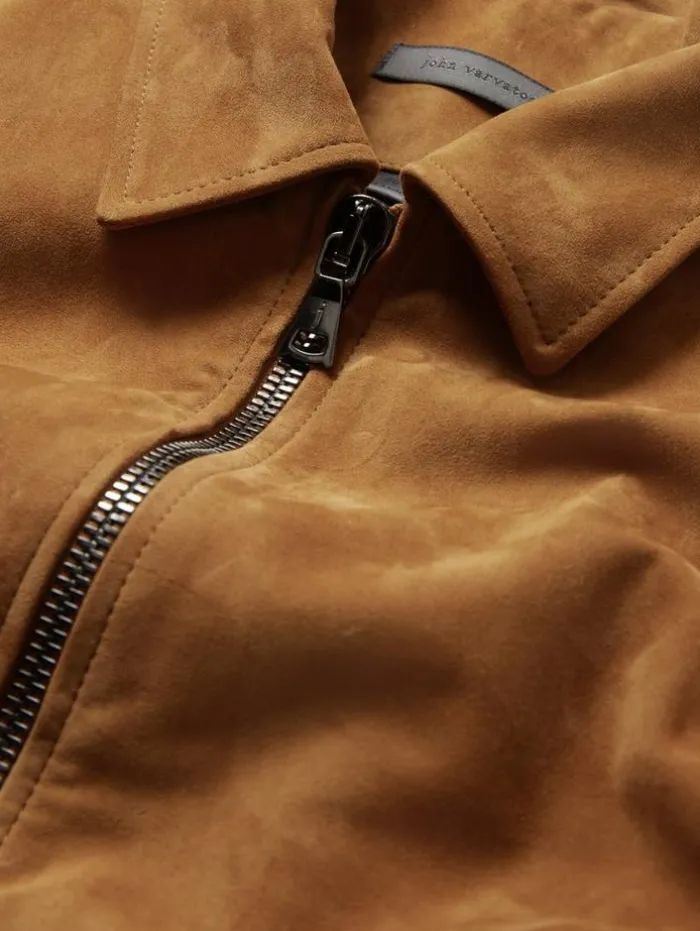 Discount John Varvatos ELLISON BLOUSON JACKET COPPER