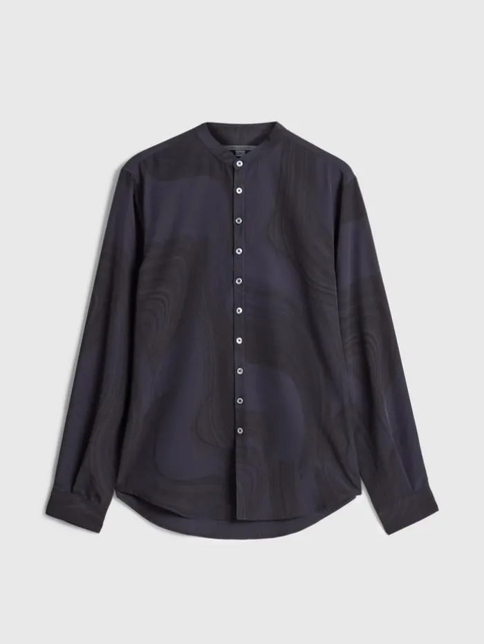 Outlet John Varvatos ESTILL SHIRT BLACKTINT