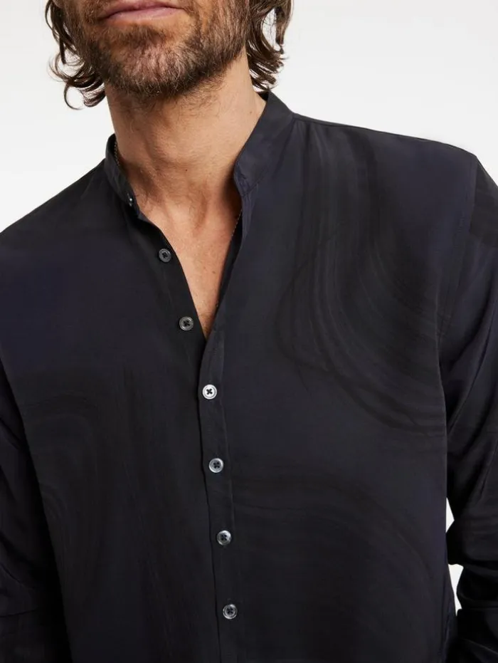 Outlet John Varvatos ESTILL SHIRT BLACKTINT