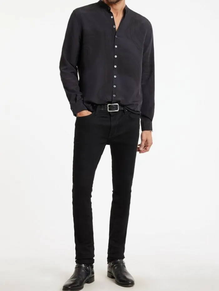 Outlet John Varvatos ESTILL SHIRT BLACKTINT