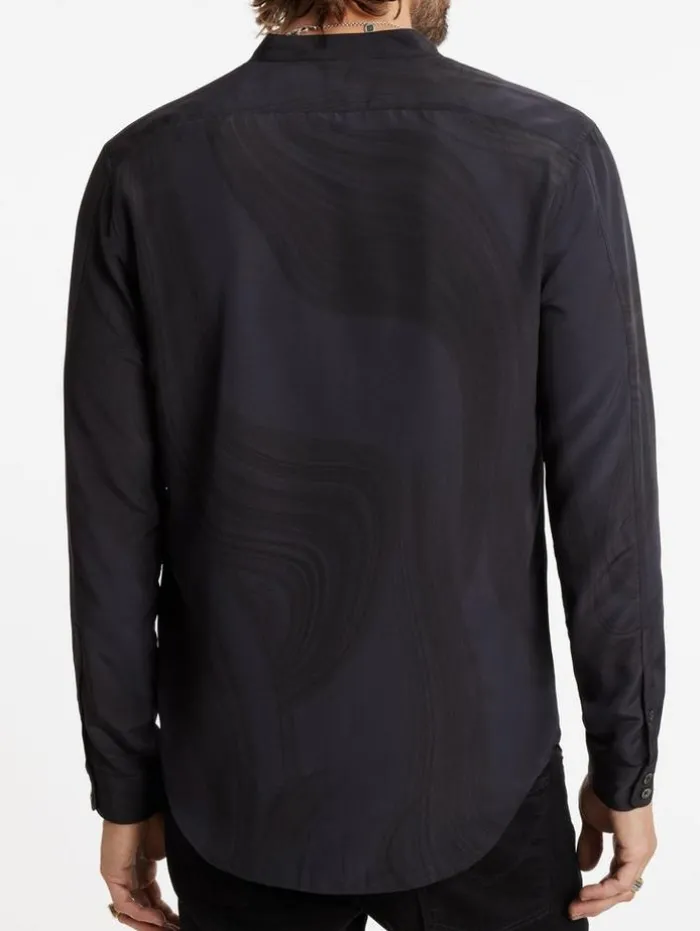 Outlet John Varvatos ESTILL SHIRT BLACKTINT