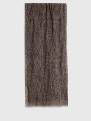 Store John Varvatos GIROD SCARF ESPRESSO