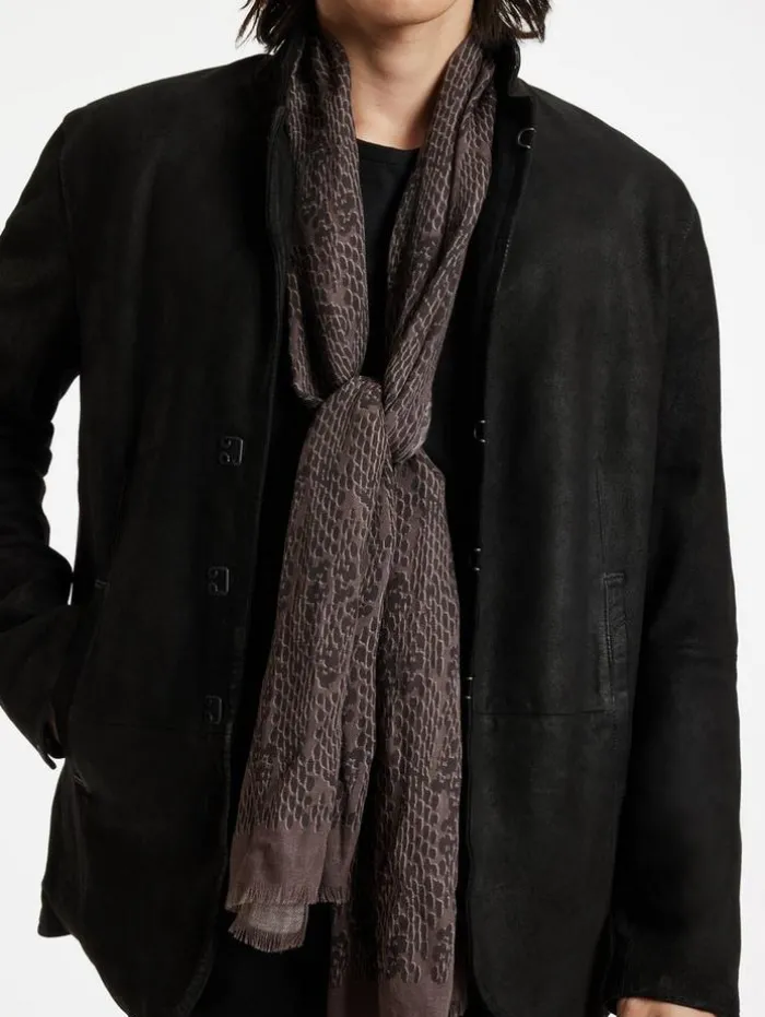 Store John Varvatos GIROD SCARF ESPRESSO