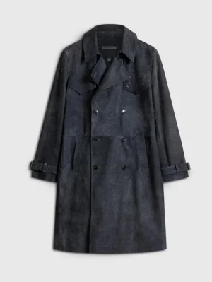 Clearance John Varvatos HACKNEY COAT INDIGO