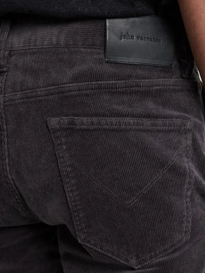 New John Varvatos HANS HYBRID JEAN PANT BELUGA/WHITE