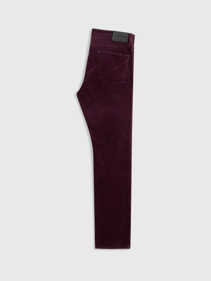 Shop John Varvatos HANS HYBRID JEAN PANT DARKPLUM