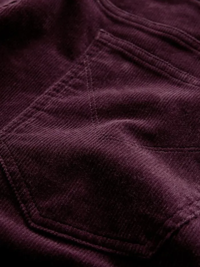 Shop John Varvatos HANS HYBRID JEAN PANT DARKPLUM