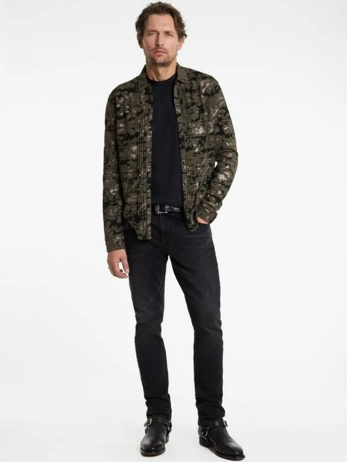 Cheap John Varvatos JACKSON SHIRT BROWN