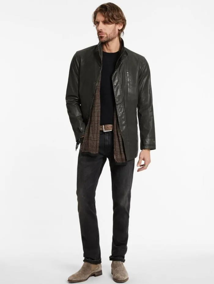 Discount John Varvatos KARA JACKET TEAKWOOD