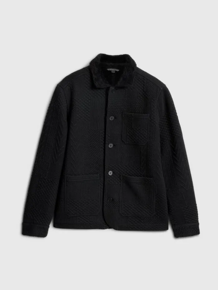 Fashion John Varvatos KENMARE CHORE JACKET BLACK