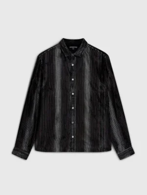 Best Sale John Varvatos KINNEY SHIRT SMOKEDPEARLGREY