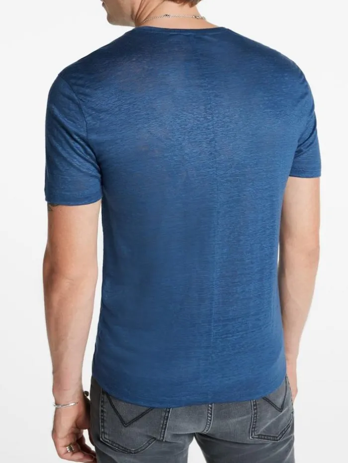 New John Varvatos LAGOA CREWNECK ENGLISHBLUE