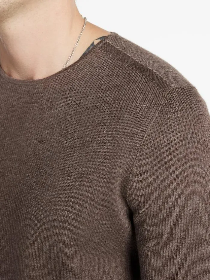 Flash Sale John Varvatos LEIRA CREWNECK SWEATER ELEPHANT